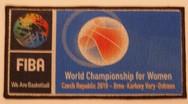 embroidered emblem FIBA 2010 I